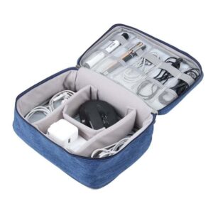 Portable Tech Organizer and Cable Pouch