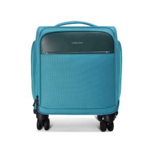 Sleek Teal Lightweight Spinner Cabin Bag