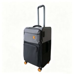 Compact Rolling Underseat Smart Suitcase