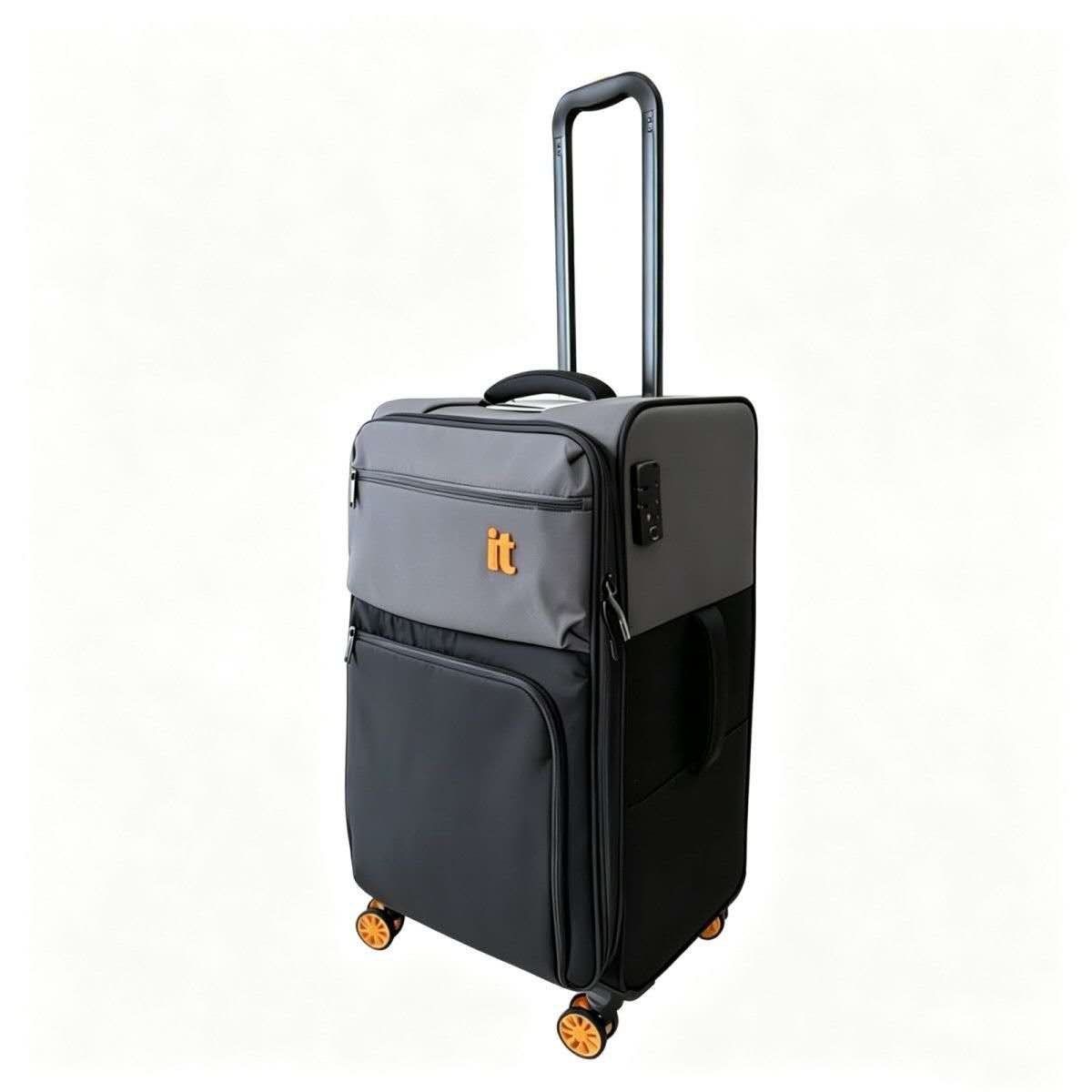 Compact Rolling Underseat Smart Suitcase